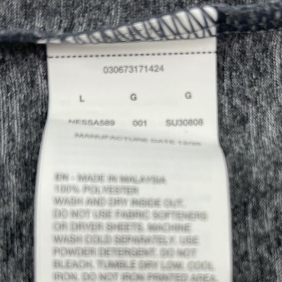 Nike Swim Dri Fit Men's Grey Upf 40 Sun Protection - Picture 9 of 11